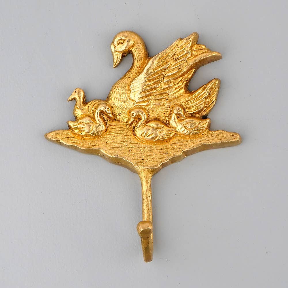 Gold 12 Piece Kids Wall Hooks Decorative Hanger (Gold) for wholesale on Faire0