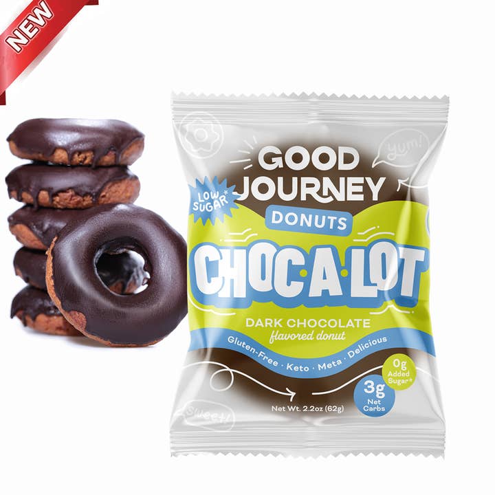 Better Than Good Foods - Wholesale Cake - Keto Chocolate Donuts (6pk) by Good Journey
