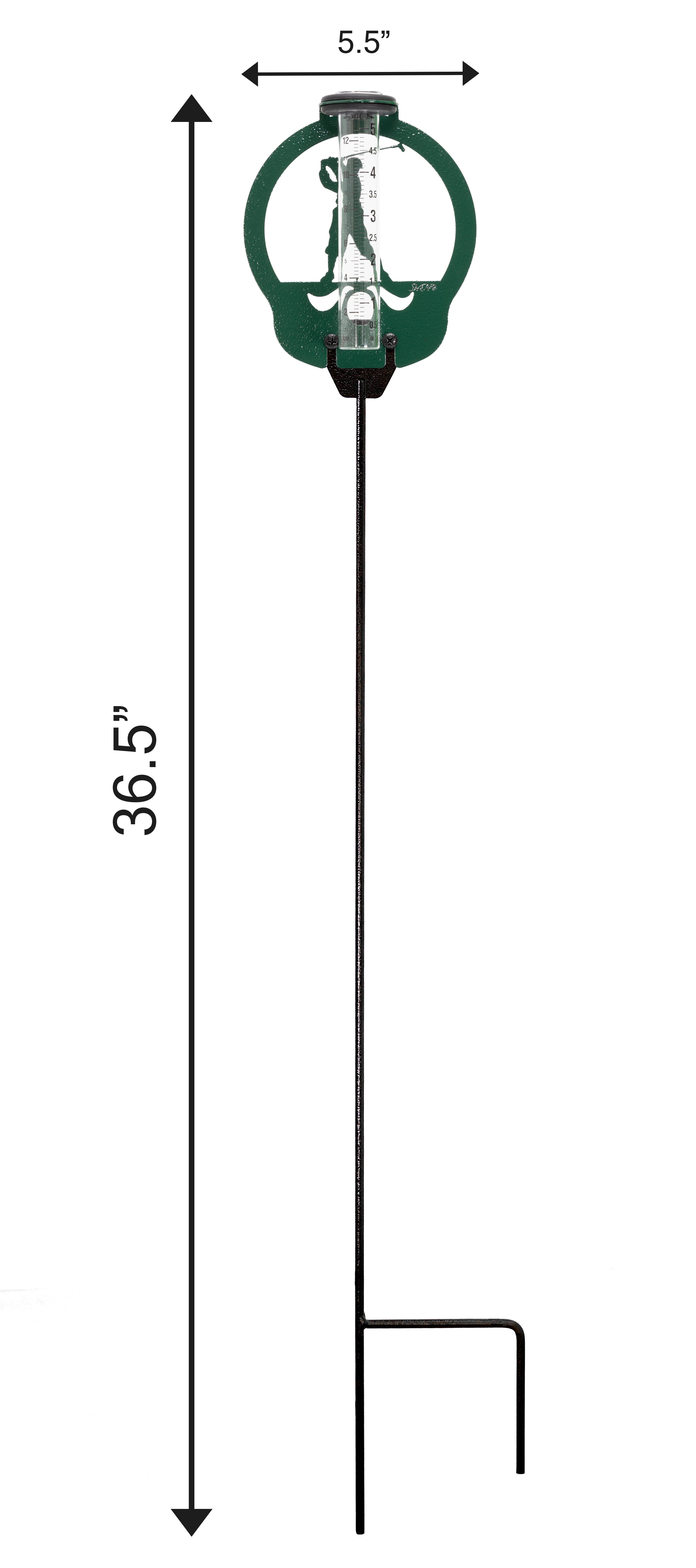 SWEN Products – Ornamento/decoração ao ar livre por atacado – GOLFER - Medidor de chuva MASCULINO1
