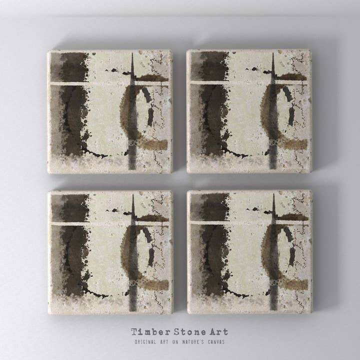 MAIN_ABS74_958 - Sæt med 4 bordskånere af natursten for engroshandel hos Timber Stone Art