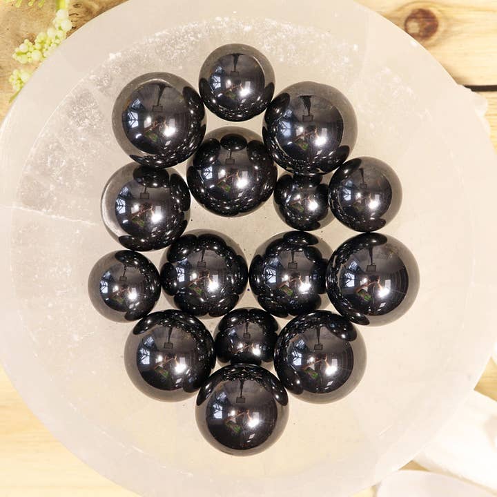 Esferas magnéticas de hematita de 1 libra para venta al por mayor de Natures Artifacts Inc