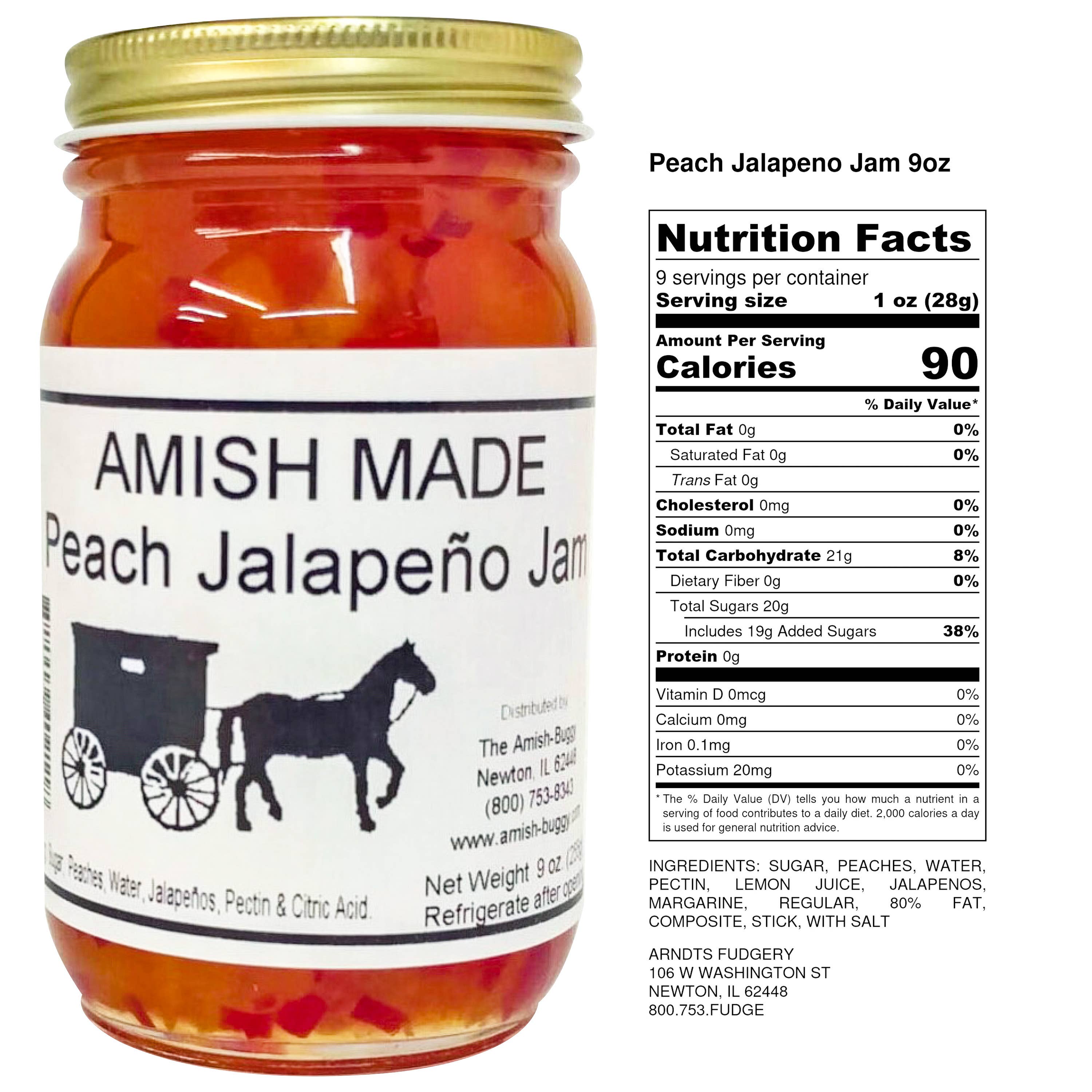 Arndt's Fudgery LLC - Wholesale Jam/Jelly - Amish made Jam and Jellies - 8 oz.11