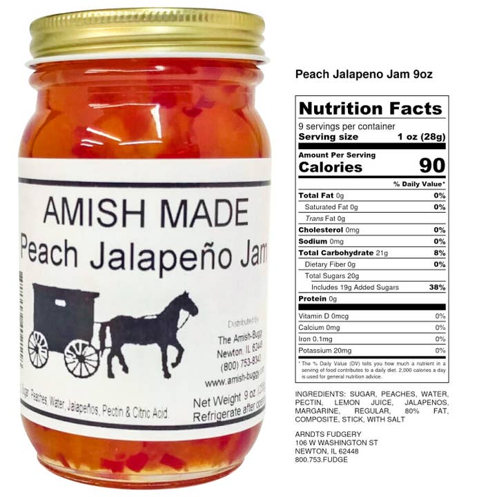 Arndt's Fudgery LLC - Wholesale Jam/Jelly - Amish made Jam and Jellies - 8 oz.11