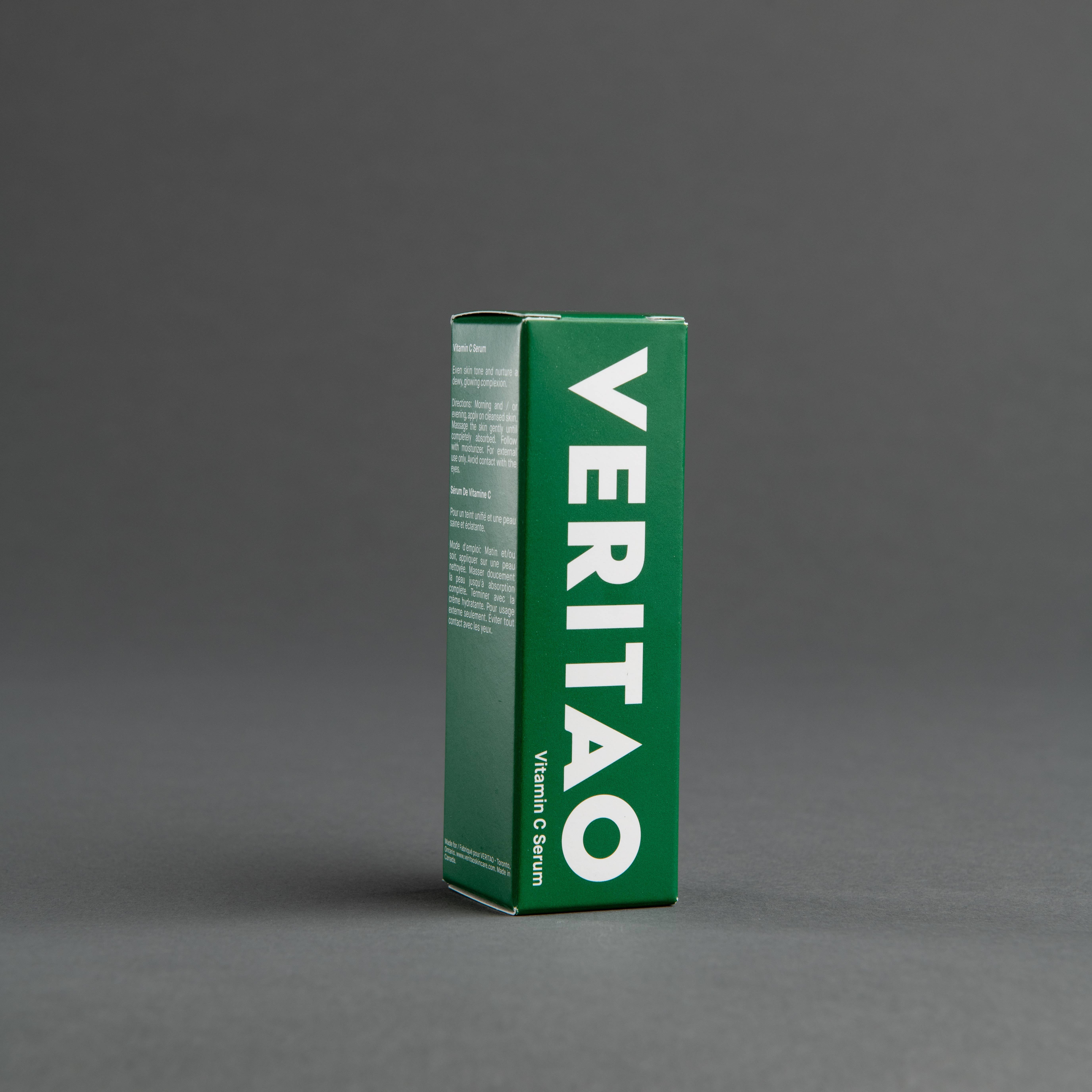 VERITAO Skincare - Wholesale Facial Serum/Concentrate - Vitamin C Serum - Patented lightweight Ascorbyl Glucoside9