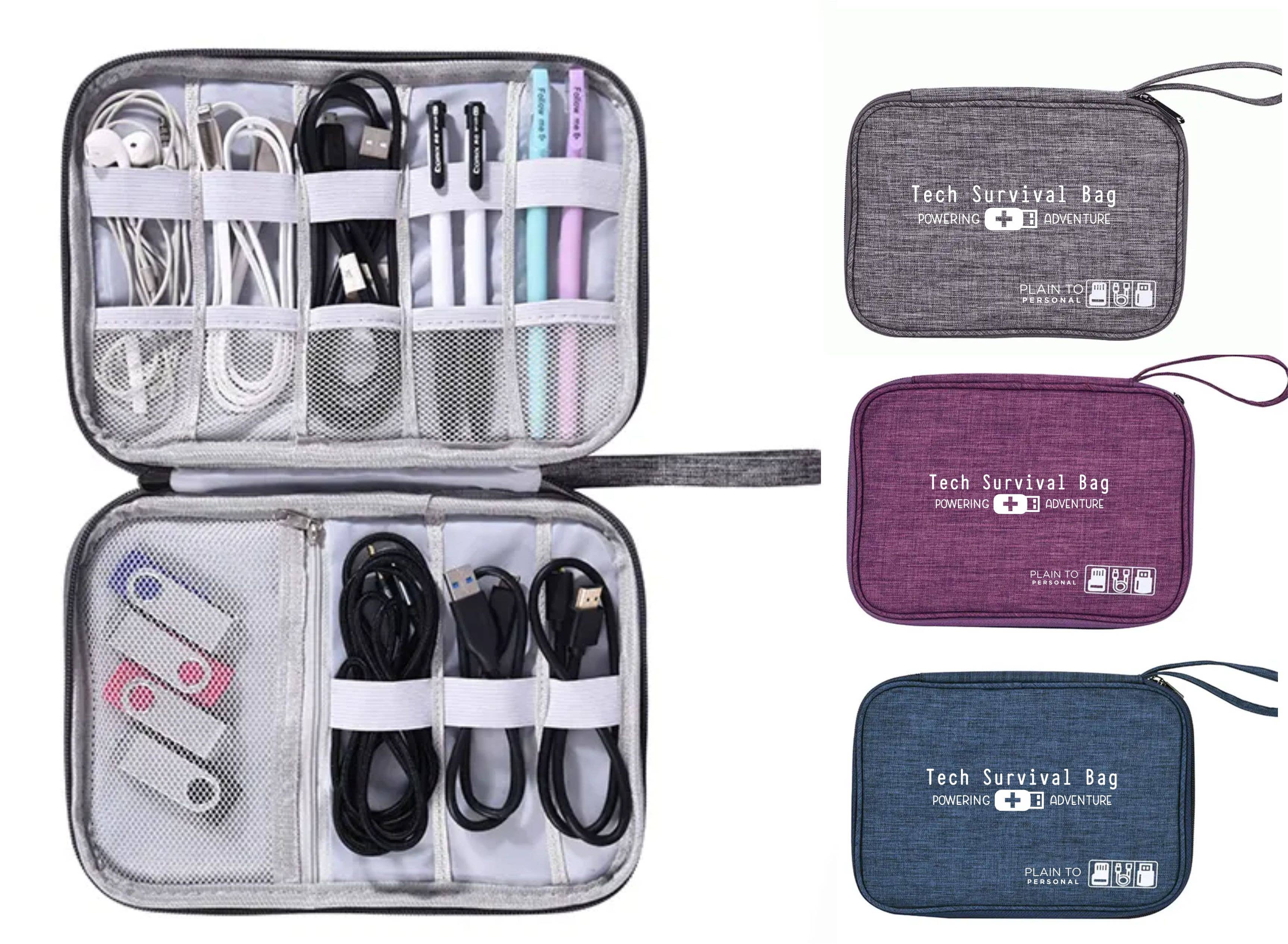 Plain To Personal LLC - Wholesale Cord Holder - Travel Cable Managment Organizer7