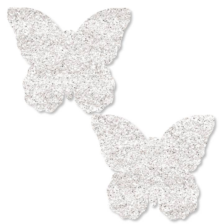 Niptees – wholesale Nipple pasties – Women’s – Sparkly Butterfly Nipple Cover Pasties