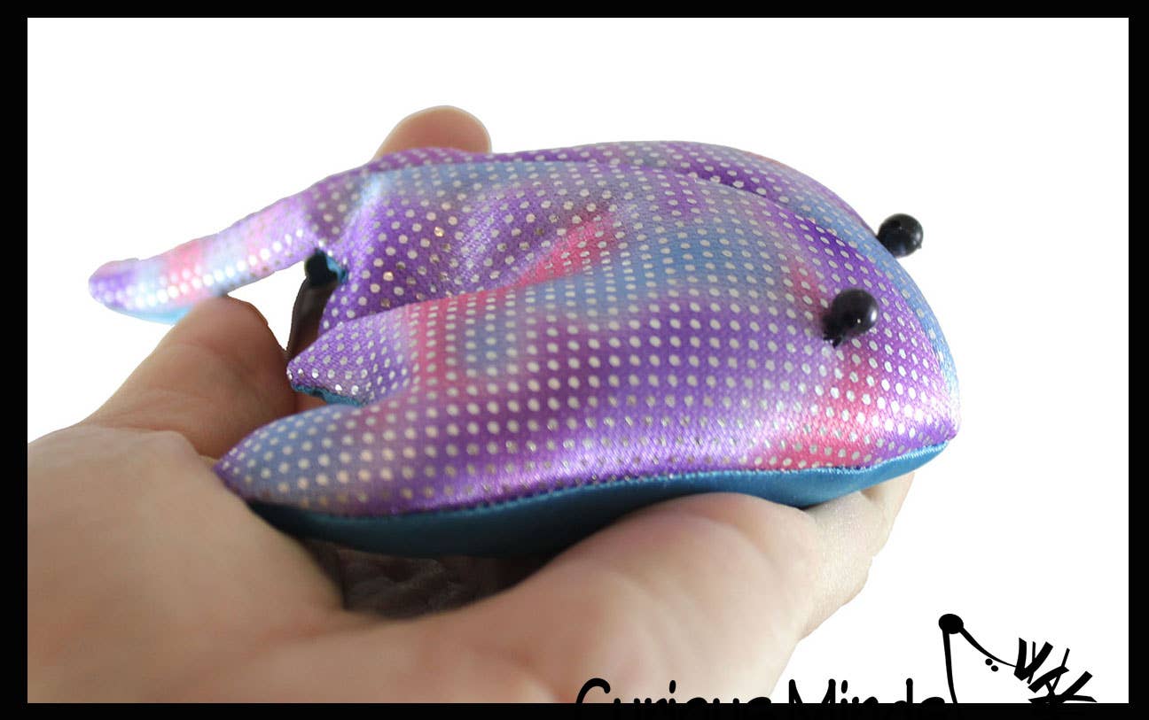 Curious Minds Toys – wholesale Stuffed/plush toy – Kids & baby – Stingray Sand Filled Animal Toy - Heavy Weighted Sandbag Ani1