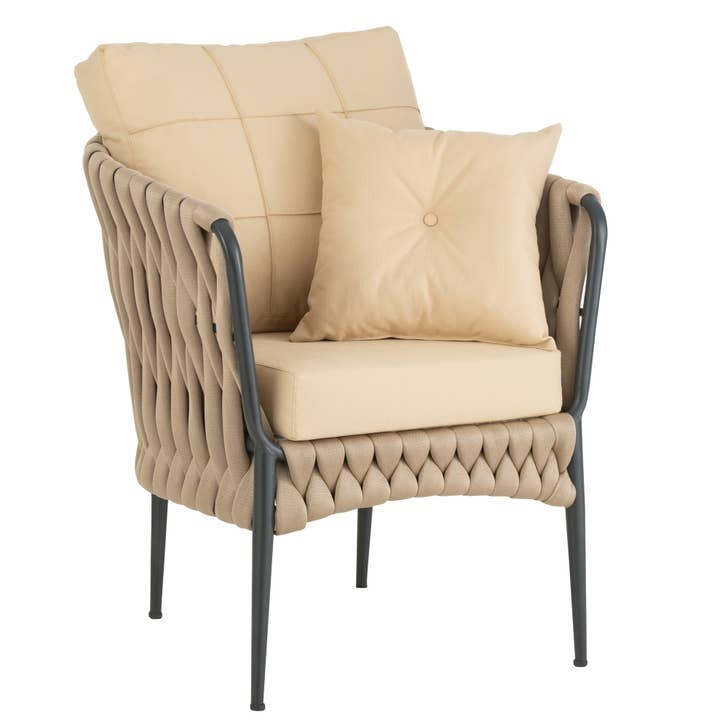 Poltrona "Rope Beige" per la vendita all'ingrosso da parte di BOHORIA