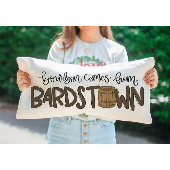 Bourbon Provem da Almofada Lombar Bardstown por atacado de Doodles By Rebekah