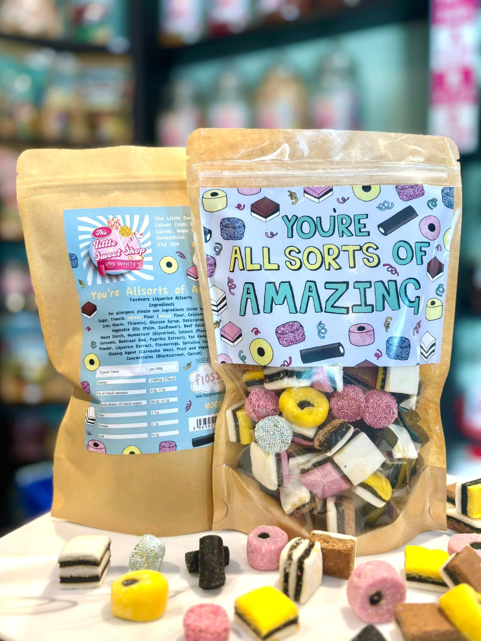 Flossy Teacake – Großhandel Bonbons – Alle Arten von erstaunlichen Süßigkeiten 400g1