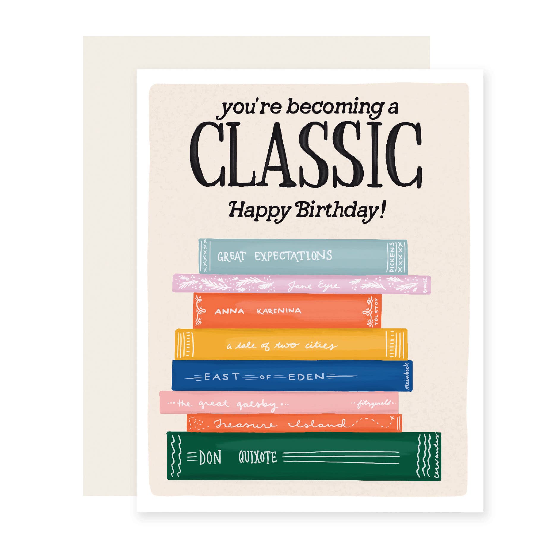 Slightly Stationery - Wholesale Birthday Card - Becoming a Classic Birthday Card0