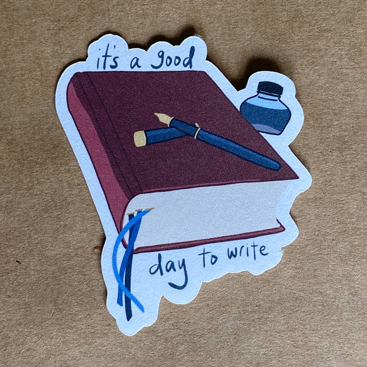 it's a good day to write sticker for wholesale by AnneArchy