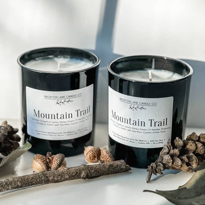 Broxton Lane Candle Co - Wholesale Jar/Filled Candle - Mountain Trail