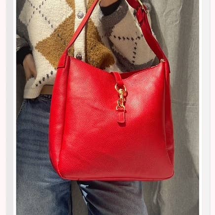 Z et Z - Wholesale Shoulder Bag - Women's - Grained leather shoulder bag10