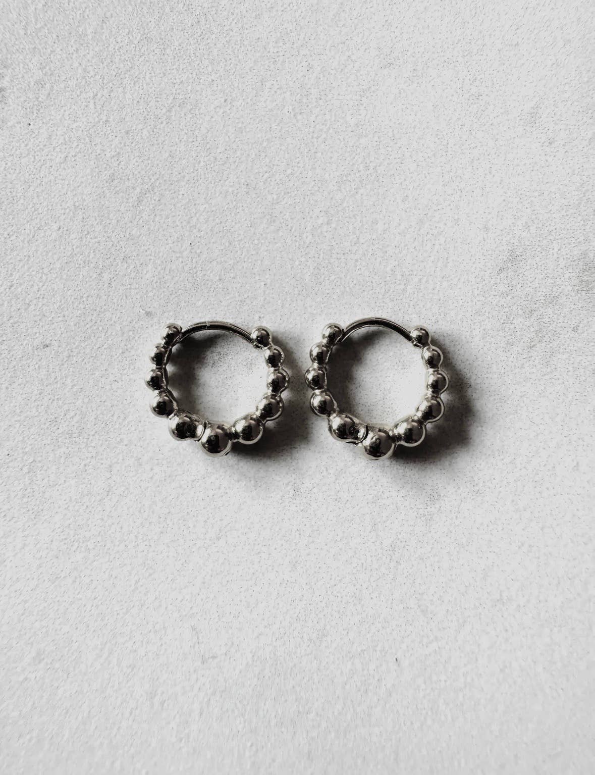 Cassette Barcelona - Venta al por mayor Pendientes de aro - Pendientes de aro mini Senbei1