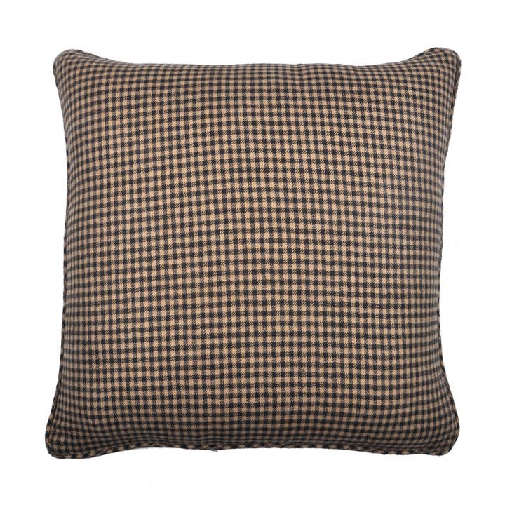 Harold Square Cotton Flannel Throw Pillow Cover for wholesale by Found Object
