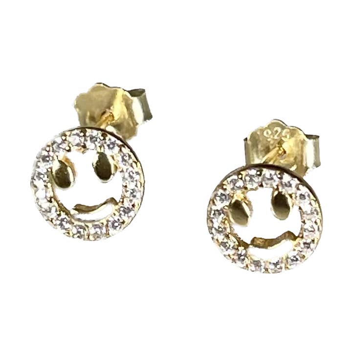 Happy Face Örhängen för wholesale av Jack and Jewelz