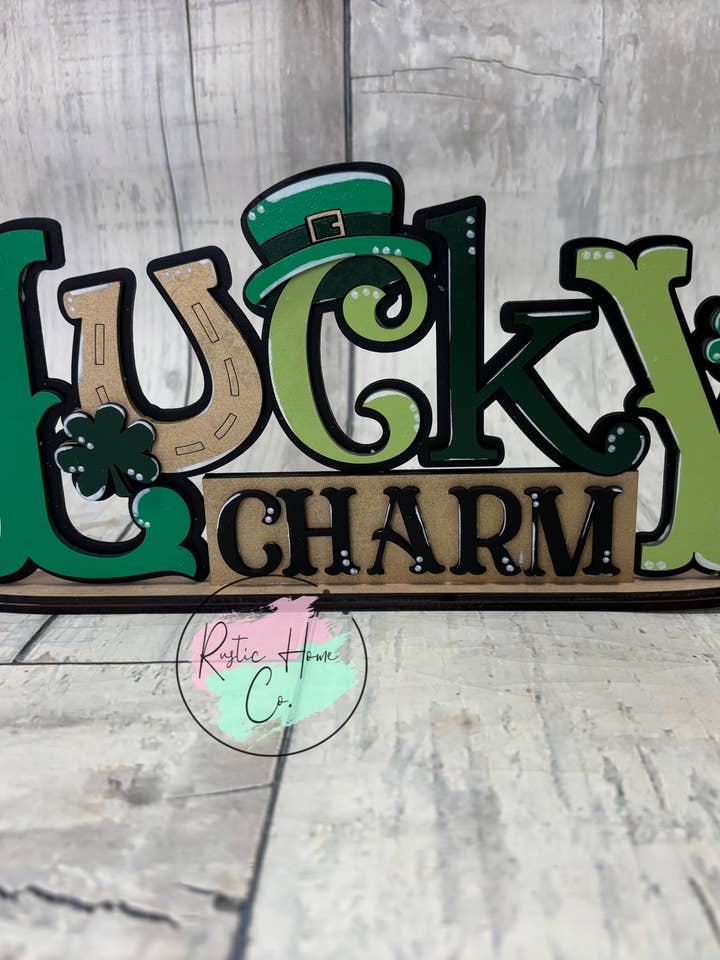 Geluksbrenger St. Patrick's Day-kit voor wholesale door Rustic Home Co LLC