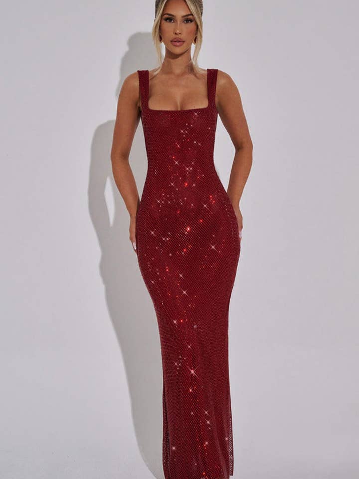 Marayn - Wholesale Dress - Women's - 2025 NEW parkling Sequin Mini Dress Sexy Chic Confident27