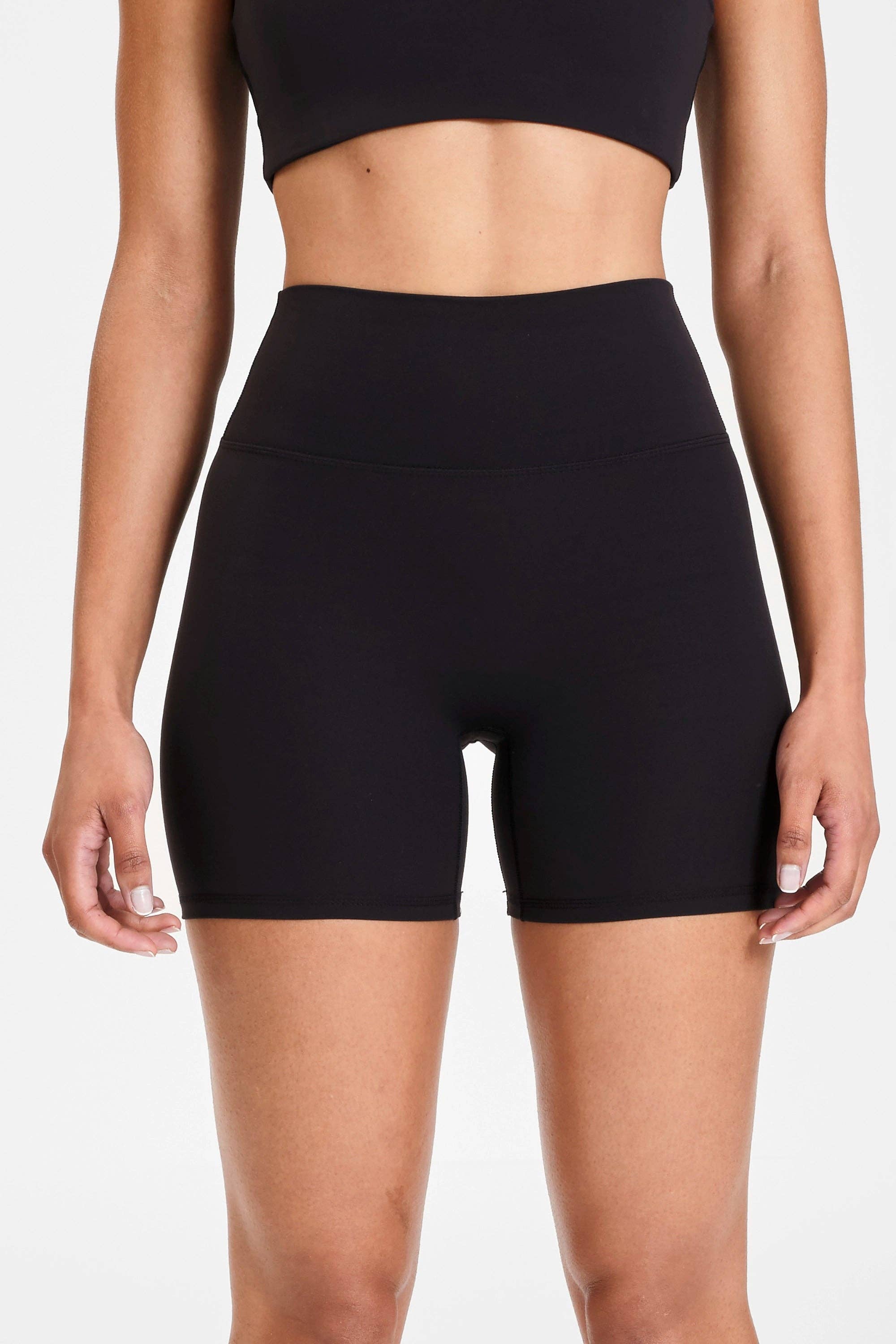 Black EcoSculpt 5" Bike Short for wholesale on Faire