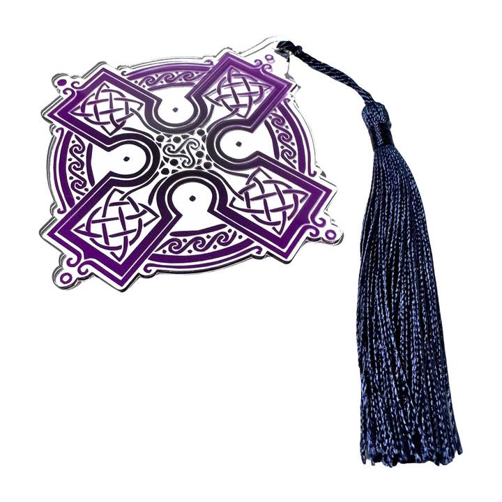 Lifeforce Glass, Inc. - Wholesale Bladwijzer - Acryl Keltisch Kruis Boekenlegger, Ierse Geschenken2