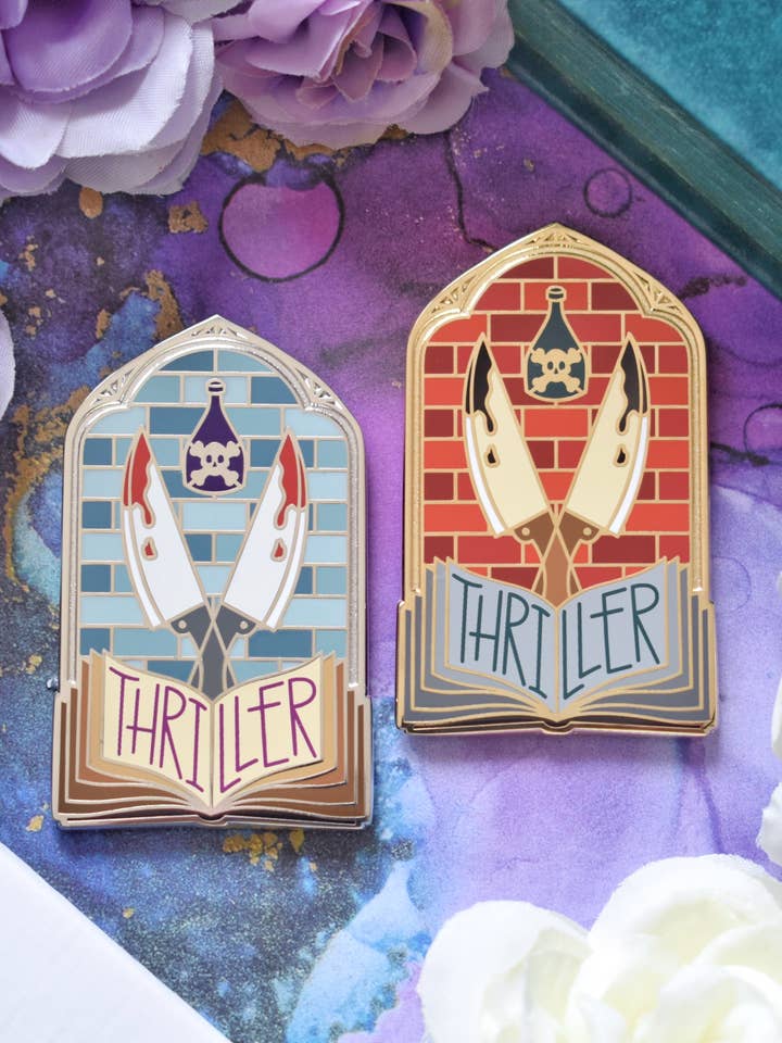 Thriller - Windows Of Wonder Series - Enamel Pin for wholesale by Felfira Moon Designs