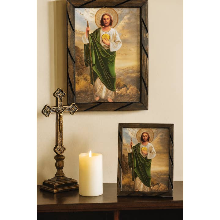 mrcjsales - Wholesale Painting/Drawing - Saint jude rustic Frame, San Judas cuadro rustico 3 sizes6