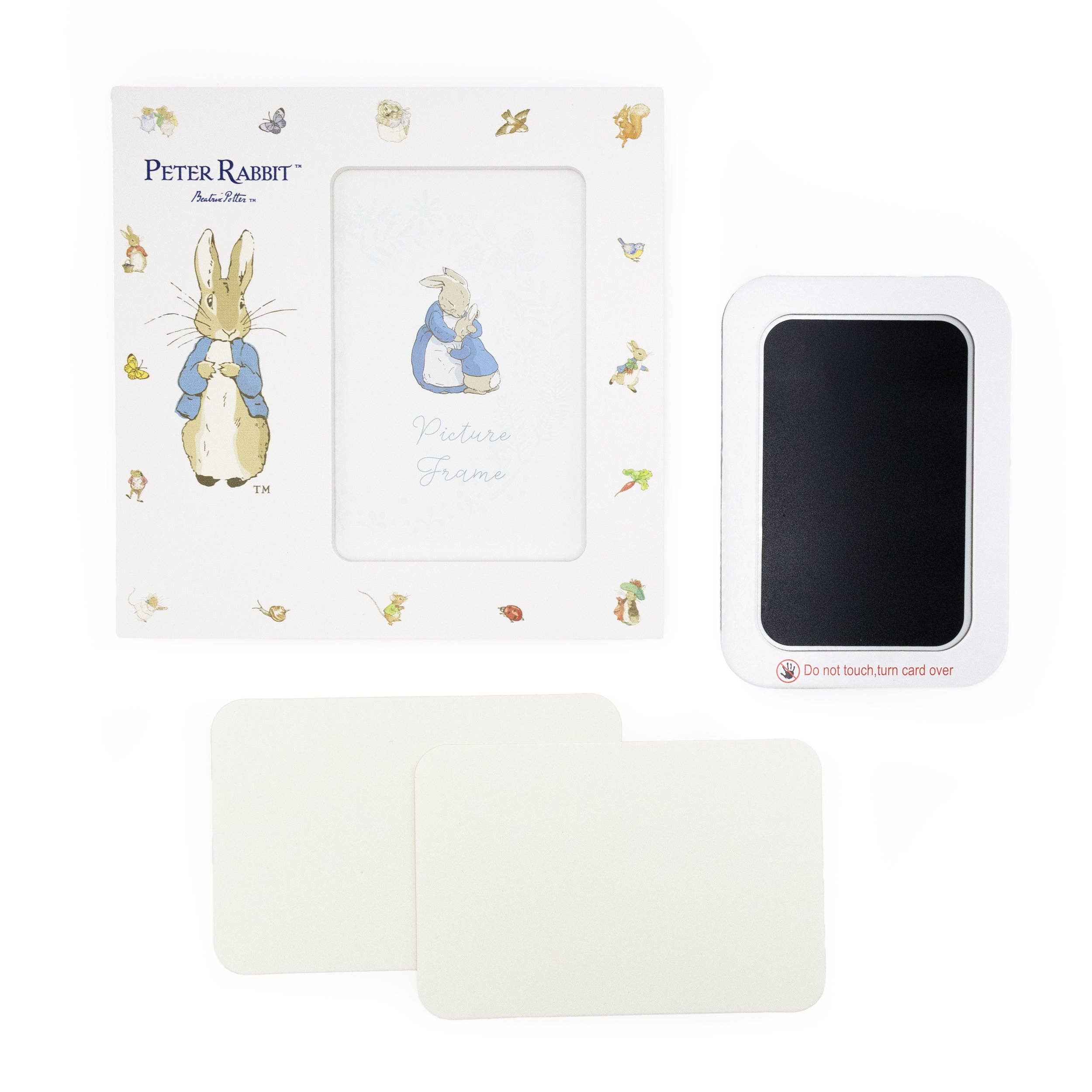 Robert Frederick Ltd – wholesale Hand & footprint kit – Child & baby – Peter Rabbit Hand & Foot Print Kit – Baby Keepsake Frame1