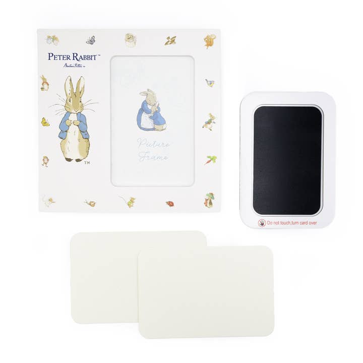 Robert Frederick Ltd – wholesale Hand & footprint kit – Child & baby – Peter Rabbit Hand & Foot Print Kit – Baby Keepsake Frame1