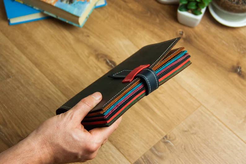 Pikore - Wholesale Wallet - Women's - Leather Cash Envelope Wallet1