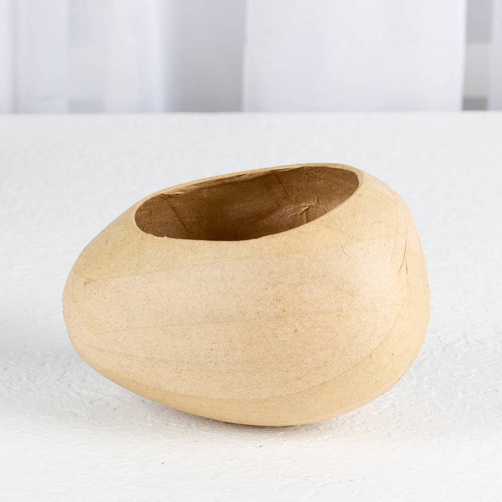 Factory Direct Craft - Wholesale Paper Mache - Panoramic Diorama Paper Mache Egg - 4" x 2-1/2" Dia.4