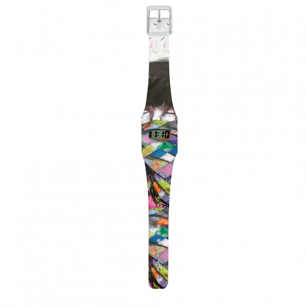 I Like Paper - Vente Montre – unisexe - Montre Pappwatch Tyvek® RAINBOW WARRIOR1