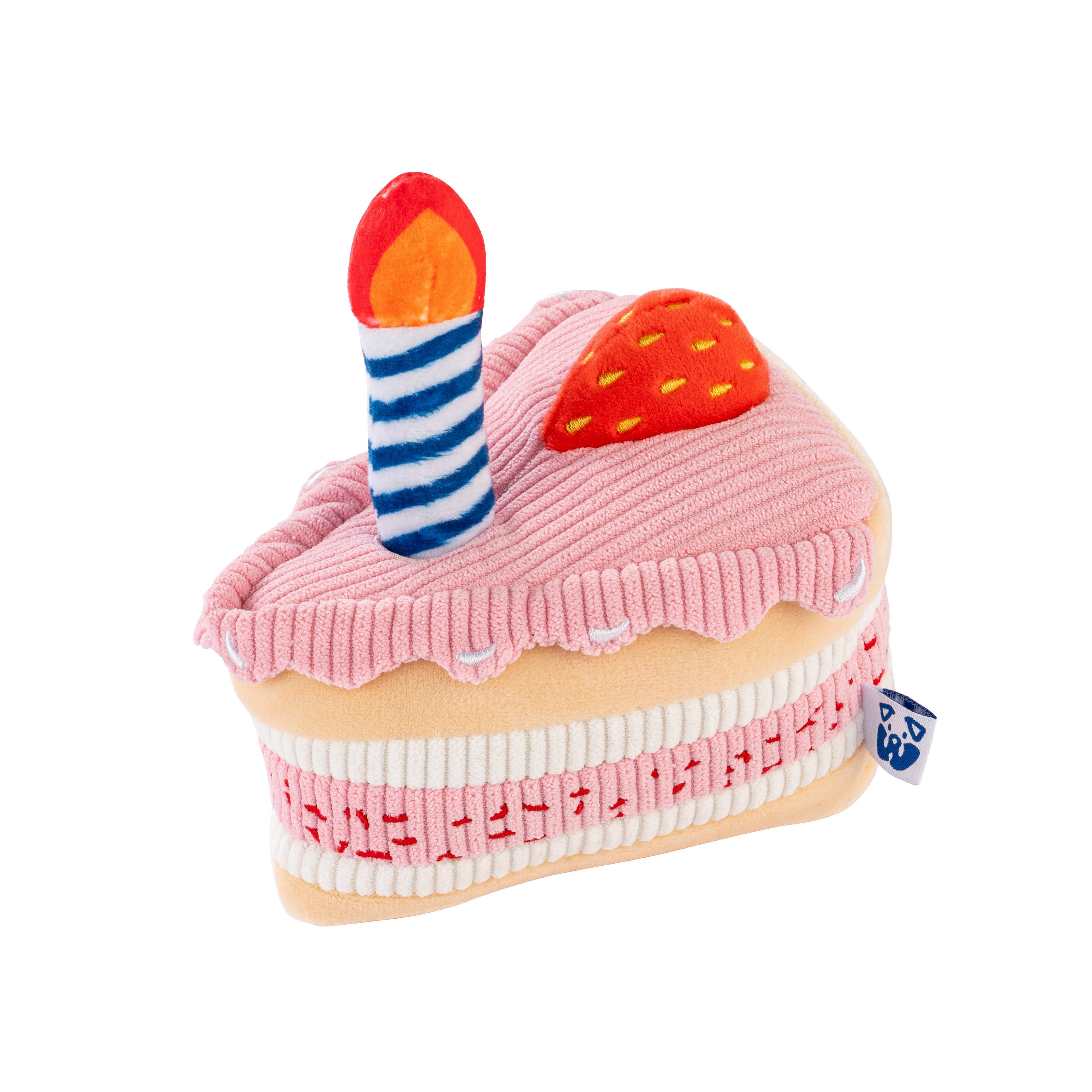 PAWTY Dog Toys – Engroshandel Tøjdyr - Hund – Fødselsdagskage0