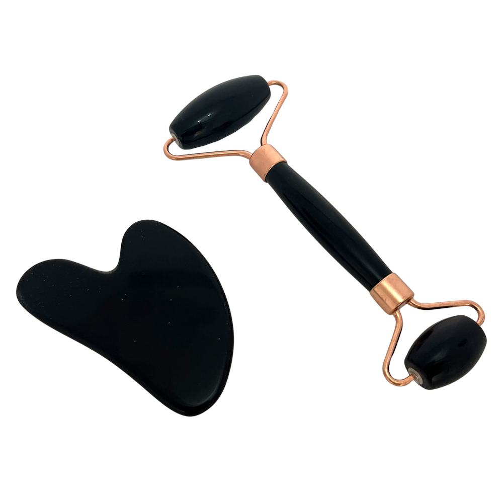 VIE - Wholesale Gua Sha Tool - Gua Sha and Crystal Face Roller Gift Set1