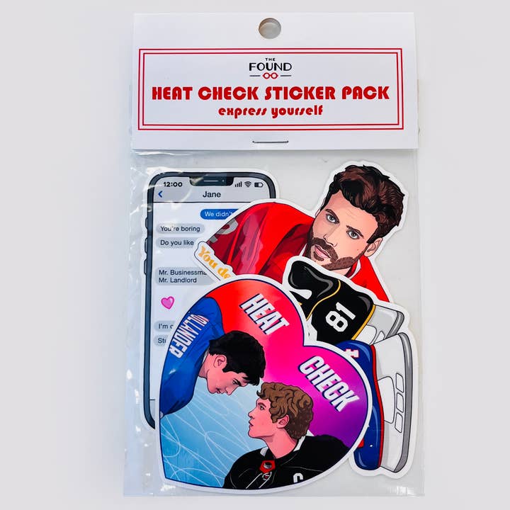 Ophedet rivalisering Varmetjek-klistermærkepakke for engroshandel hos THE FOUND