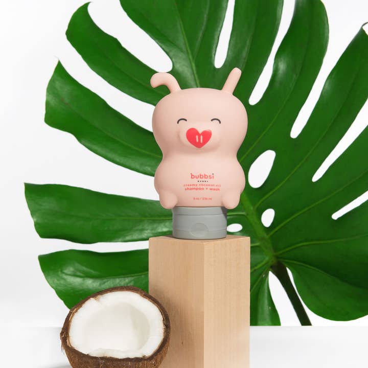 Bubbsi - Wholesale 2-in-1 Shampoo & Body Wash - Baby - Creamy Coconut Oil Shampoo + Wash4