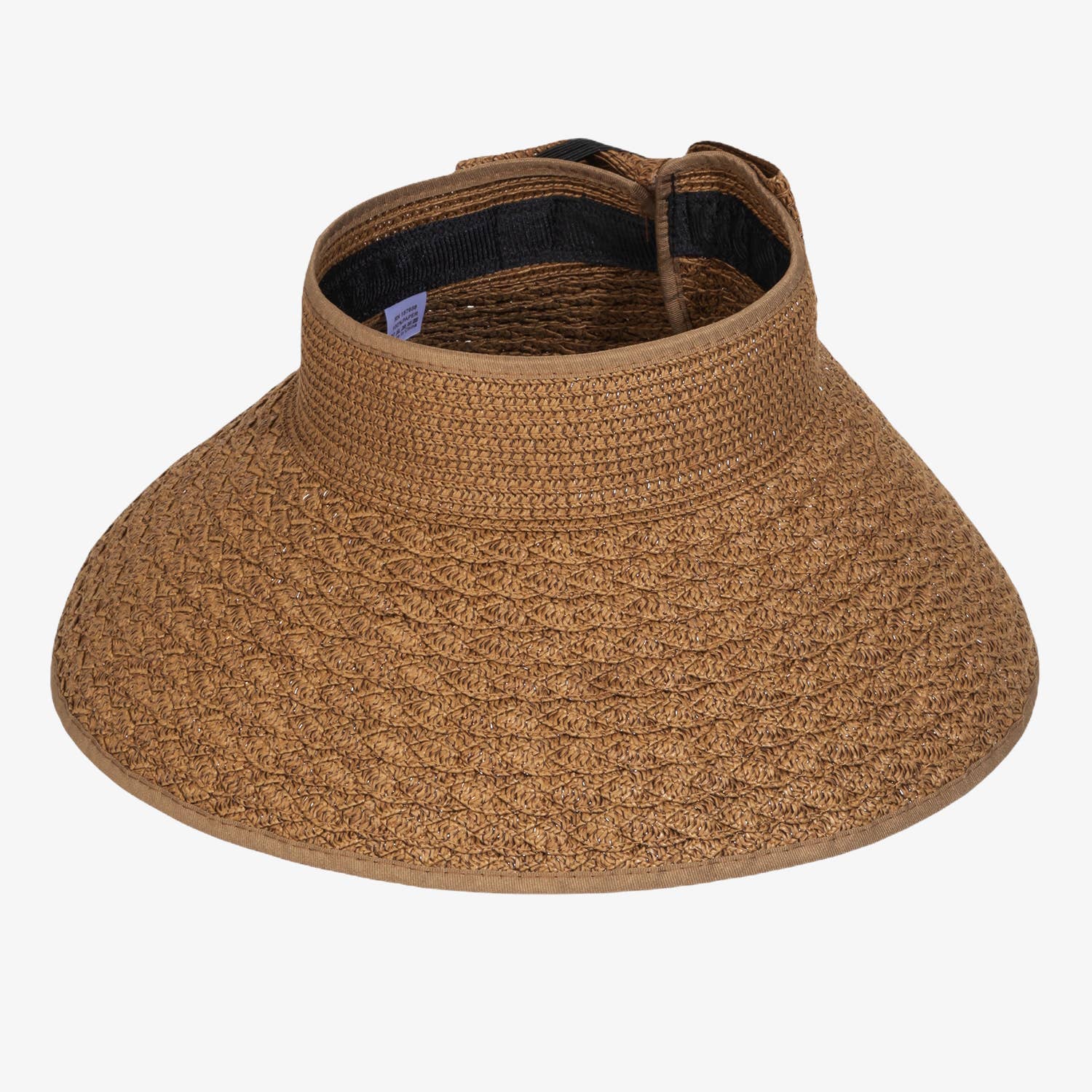 Collections by Fame Accessories - Wholesale Visor - Women's - Summer Straw Visor Sun Hat4
