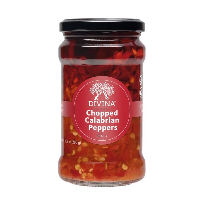 Divina - Wholesale Pickled Vegetables - Chopped Calabrian Peppers0