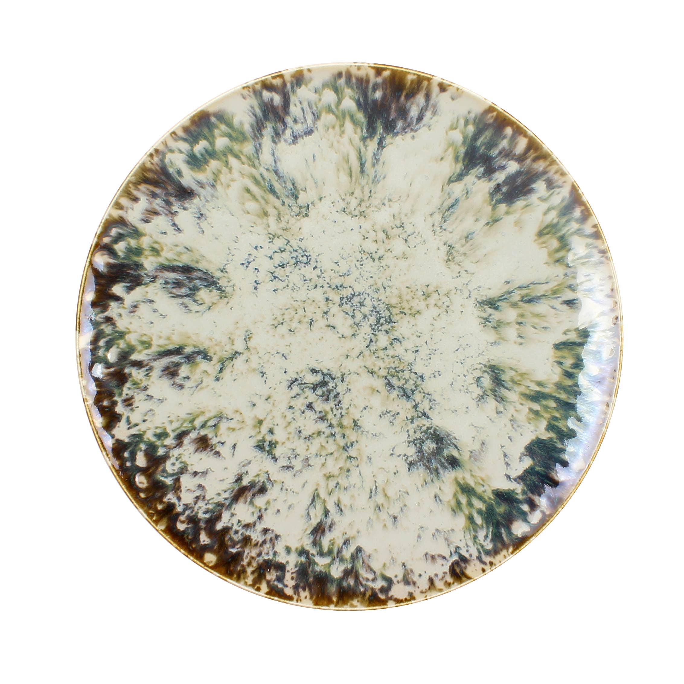 Novastyl - Vente Assiette - Assiette plate MAKA 27cm en porcelaine1