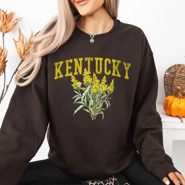Refinery Number One LLC - Wholesale Graphic Sweatshirt - Unisex - Kentucky State Flower Sweatshirt