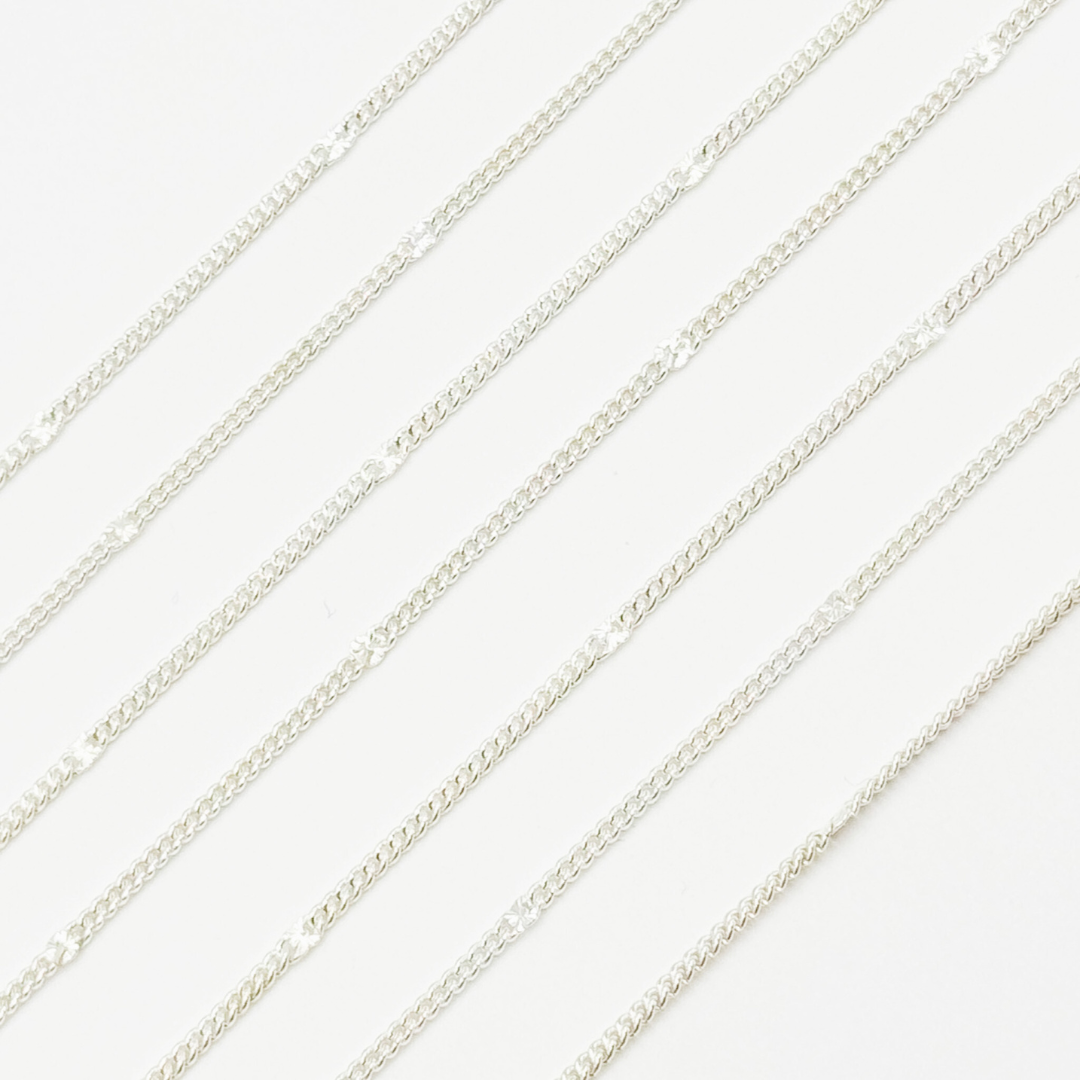 Tresor Jewelry Inc. - Wholesale Link & Chain Necklace - 69S7SS. Sterling Silver Marina Link and Curb Link Chain1