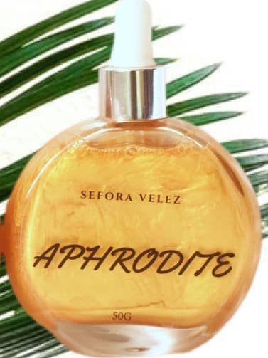 Aphrodite Shimmer Oil 50g - Gold for wholesale by sefora velez