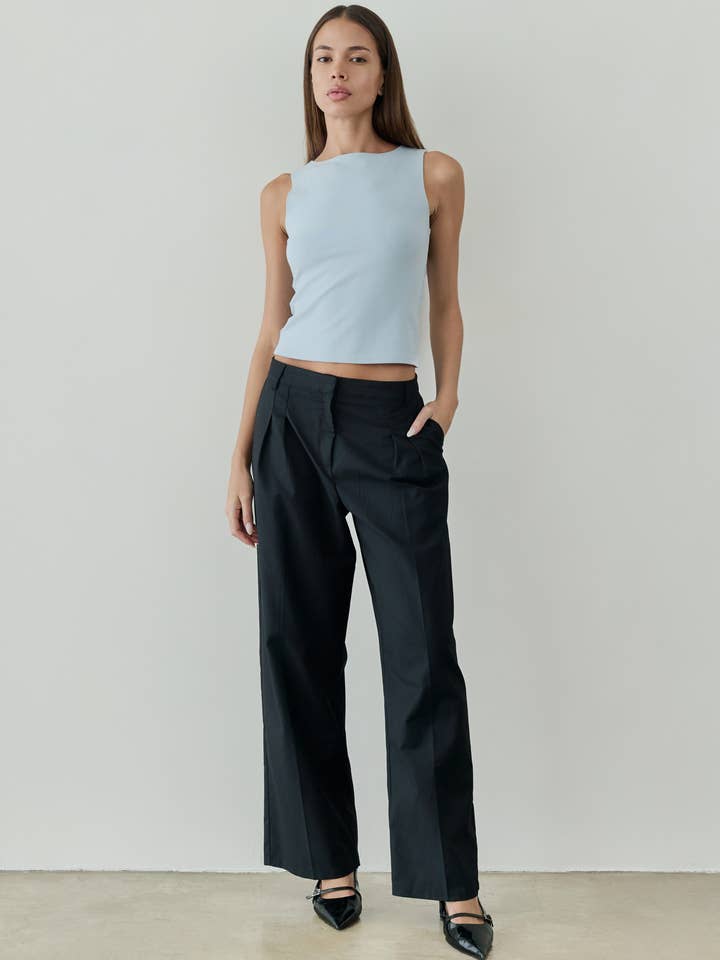 The Sidney Top | Brushed Knit Tank Top for wholesale by All Row