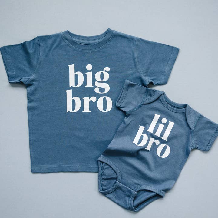 Sweet Wink - Vente Body (sans pieds) – bébé - Body à manches courtes Lil Bro - Annonce de grossesse