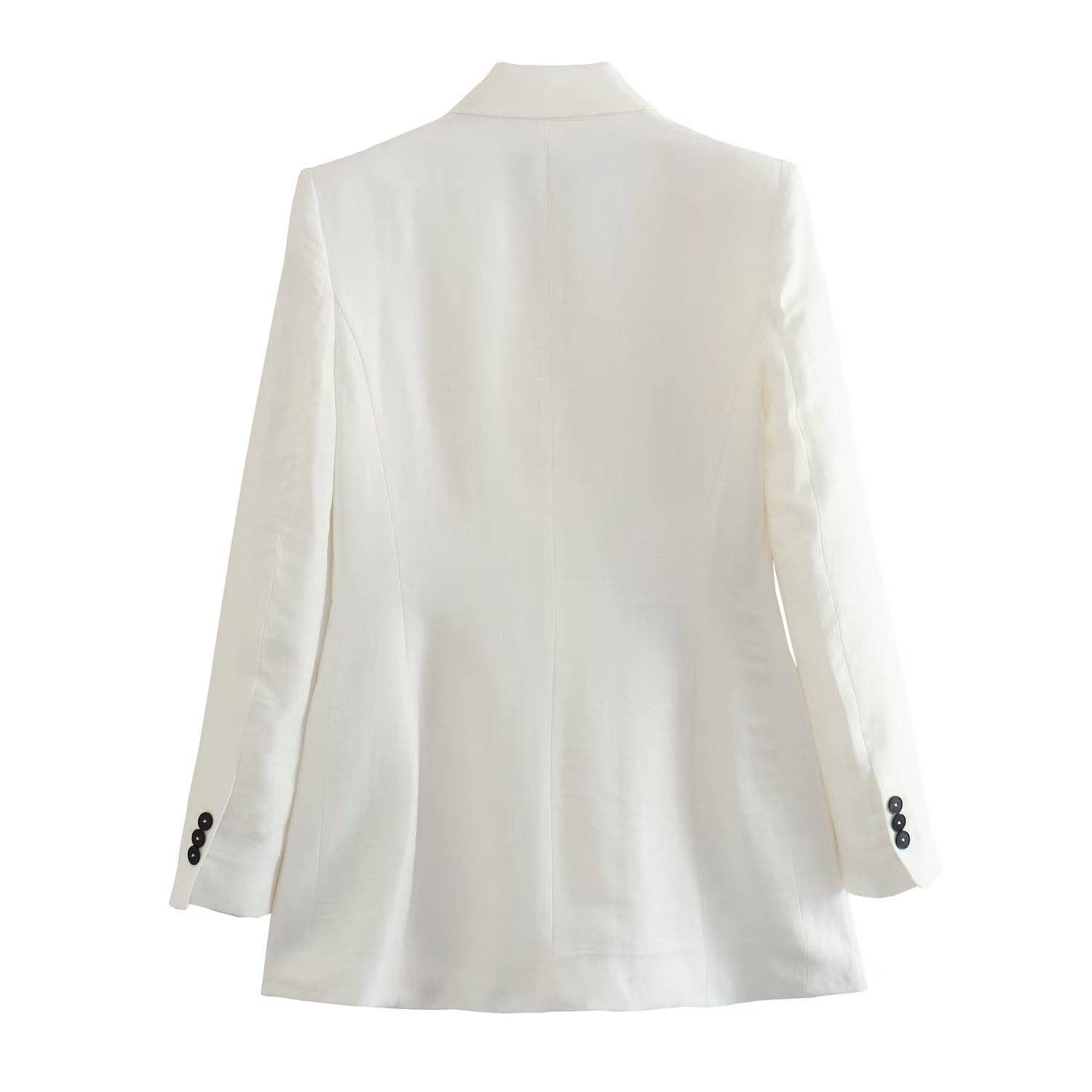 Marayn - Wholesale Suit Set - Women's - Linen Suit Set Blazer Vest and Trousers  Chic Export44