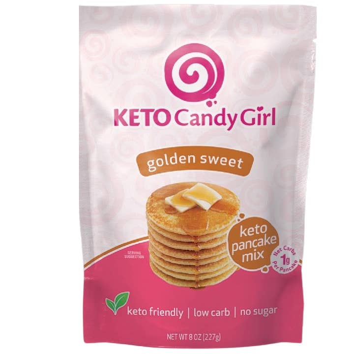 Keto Golden Sweet Pancake Mix for wholesale by Keto Candy Girl