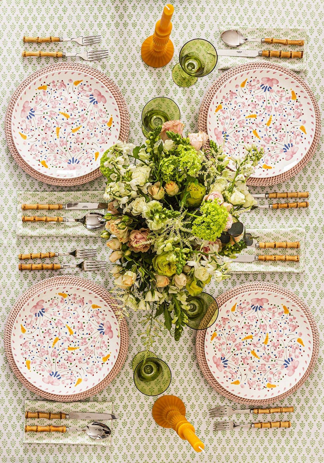 Madame Smart Ltd – wholesale Dinner plate – Beatrice Springtime Dinner Plate - Set of 64