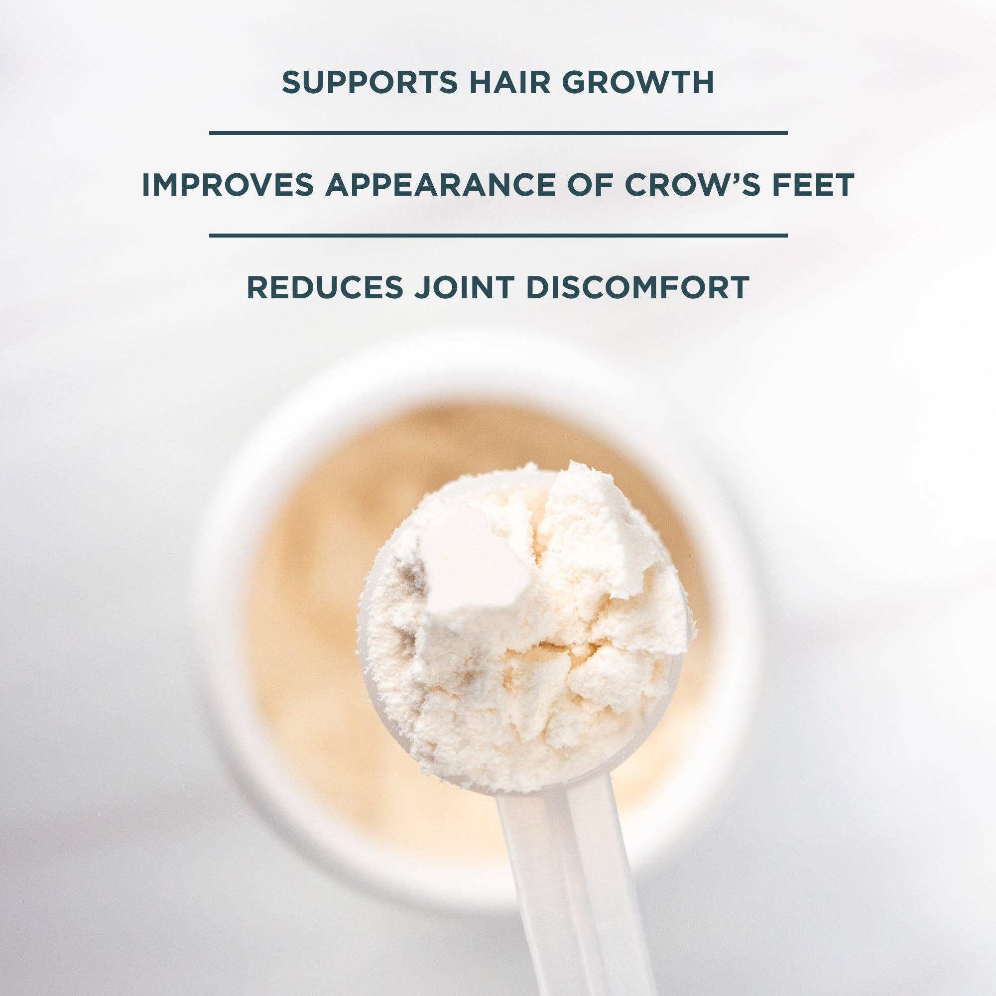 White Collagen Peptides Protein | Powder Unflavored (28 Servings) for wholesale on Faire4