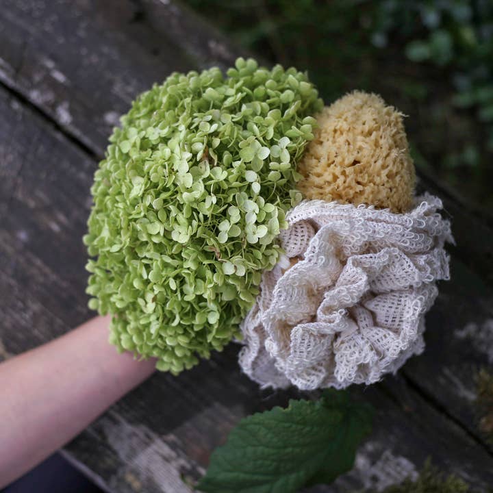 Croll & Denecke – wholesale Bath pouf/sponge – Sisal flower, vegan body sponge Eco Wellness Spa