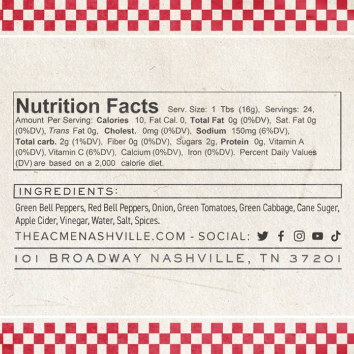 The Southern Steak and Oyster - Wholesale Relish - Plow Boy Chow5